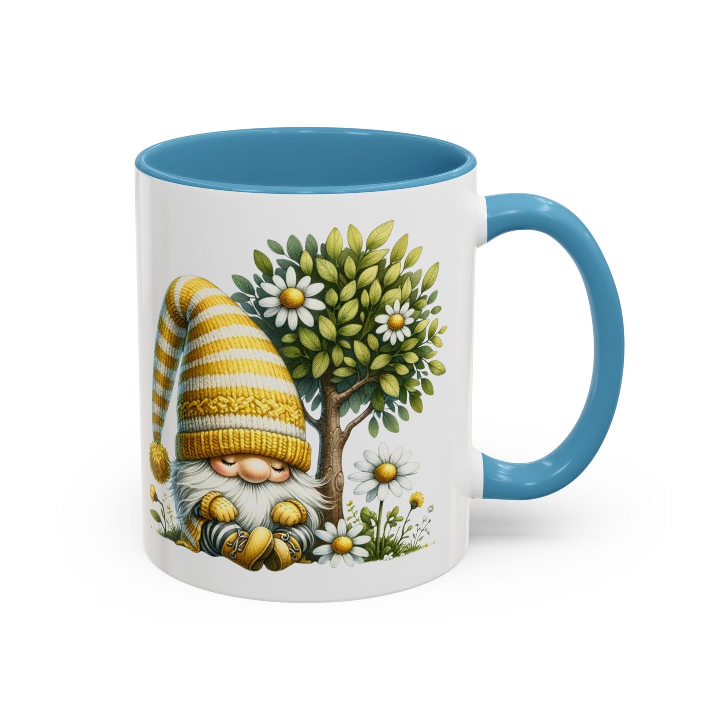 Whimsical Gnome Coffee Mug - Perfect for Garden Lovers, Home Decor, Gift for Friends, Cozy Mornings, Spring Celebrations