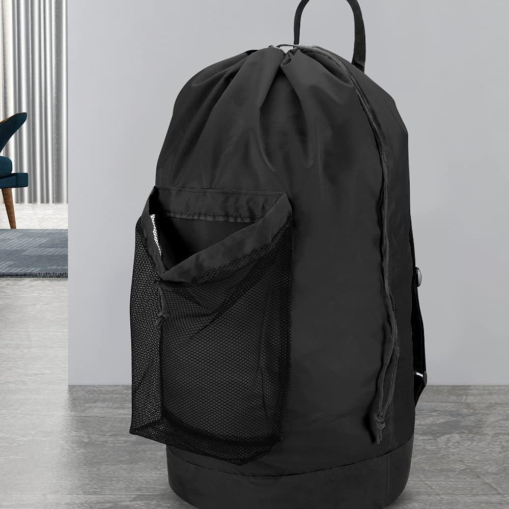 Sand-free Waterproof Oxford Cloth Drawstring Large Capacity Foldable Double-shoulder Travel Laundry Carrier JFA UNIjuntos Entreprise