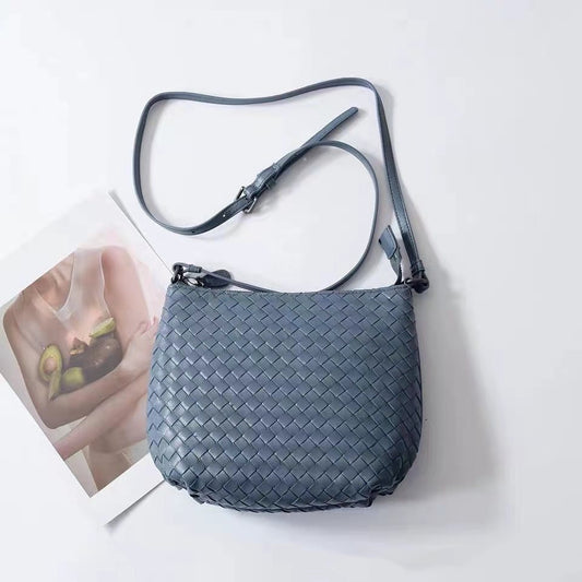 New Pure Sheepskin Hand-woven Bag