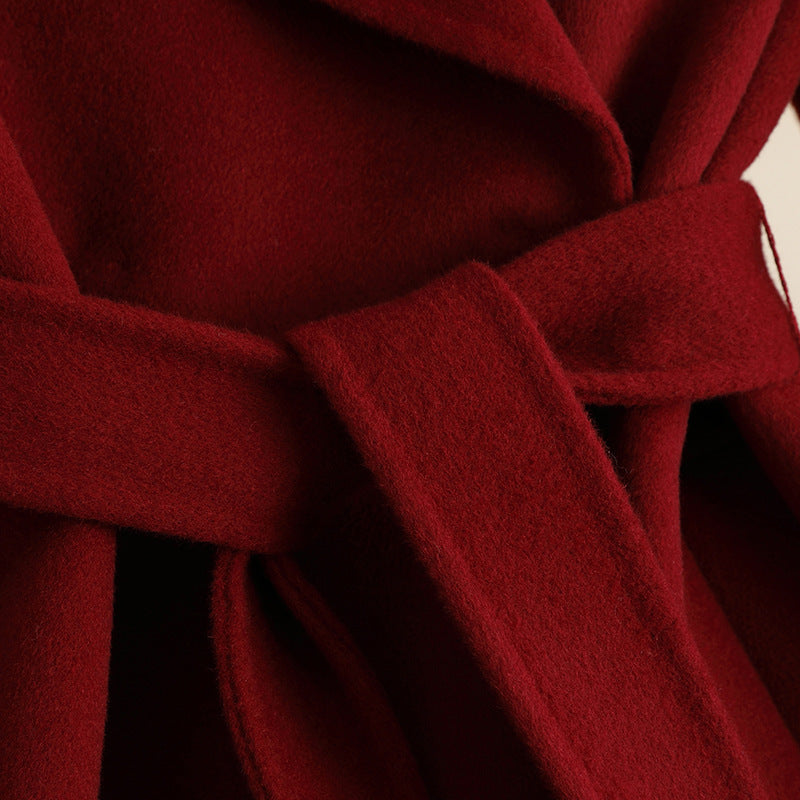 Autumn And Winter Temperament Korean Style Woolen Coat Women Store Hive UNIjuntos