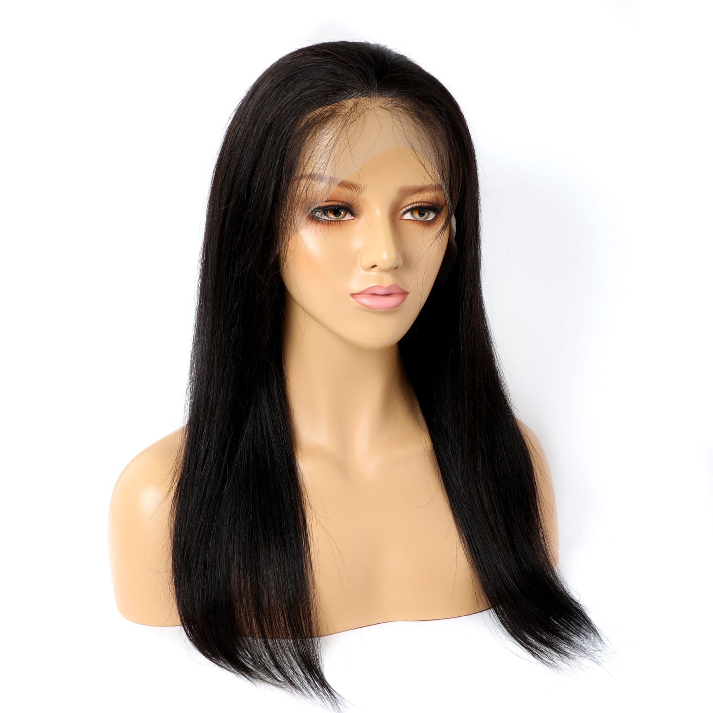 Vraies cheveux humains perruque lace hair set 9a cheveux lisses de qualité