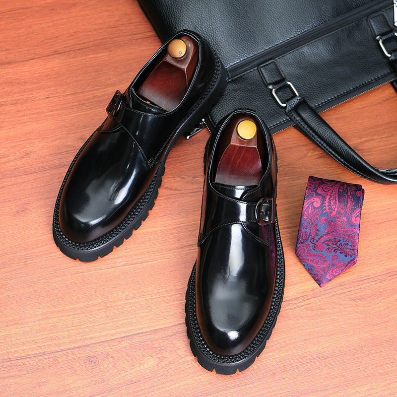 Fashion Shiny Surface Shoes Men's Casual British Store Hive UNIjuntos