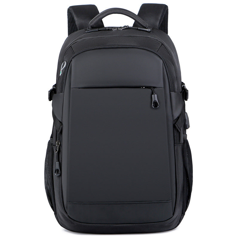 Fashion Men's Black Double-shoulder Backpack JFA UNIjuntos Entreprise