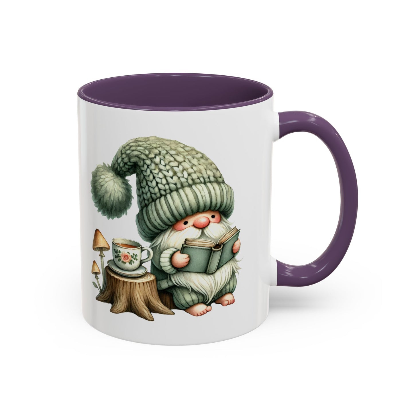 Whimsical Gnome Coffee Mug - Cute Home Decor, Unique Gift for Coffee Lovers, Cozy Vibes, Seasonal Celebrations, Fun Tableware