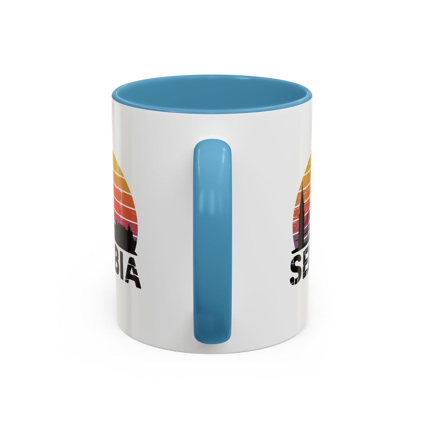 Serbia Sunset Accent Coffee Mug - Perfect for Travel Lovers, Gift for Friends or Family, Great for Home/Office Decor, Unique Souvenir
