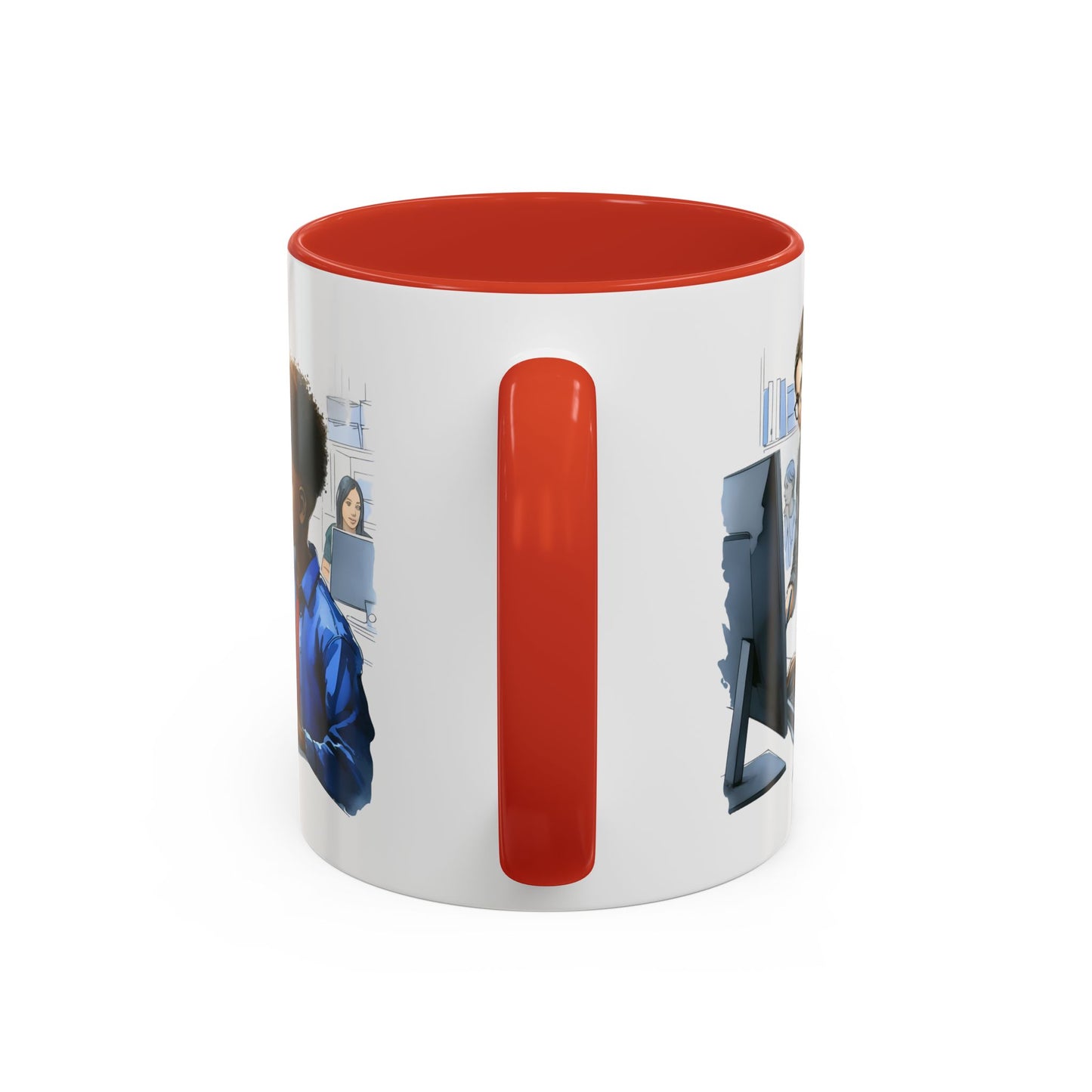 Empowering Desk Coffee Mug with Inspirational Design, Work Mug, Office Decor, Motivational Gift, Teacher Appreciation