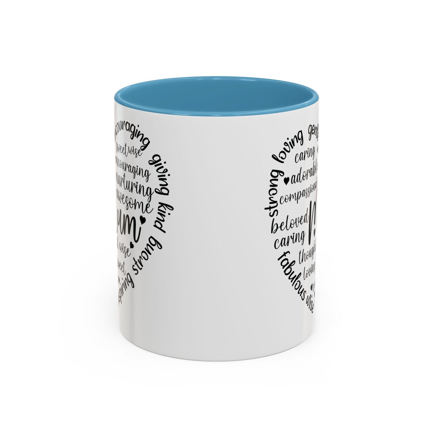 Inspirational Mum Coffee Mug - Perfect Gift for Mother’s Day, Birthdays, or Just Because, Unique Black Accent Mug