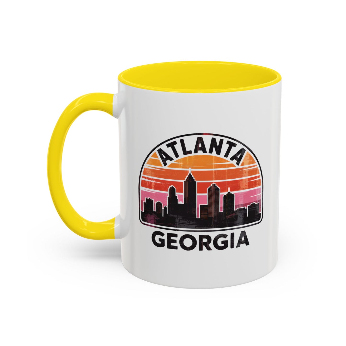 Vibrant Atlanta Coffee Mug - Perfect for Home or Office, Gift for Coffee Lovers, Souvenir for Travelers, Georgia Pride