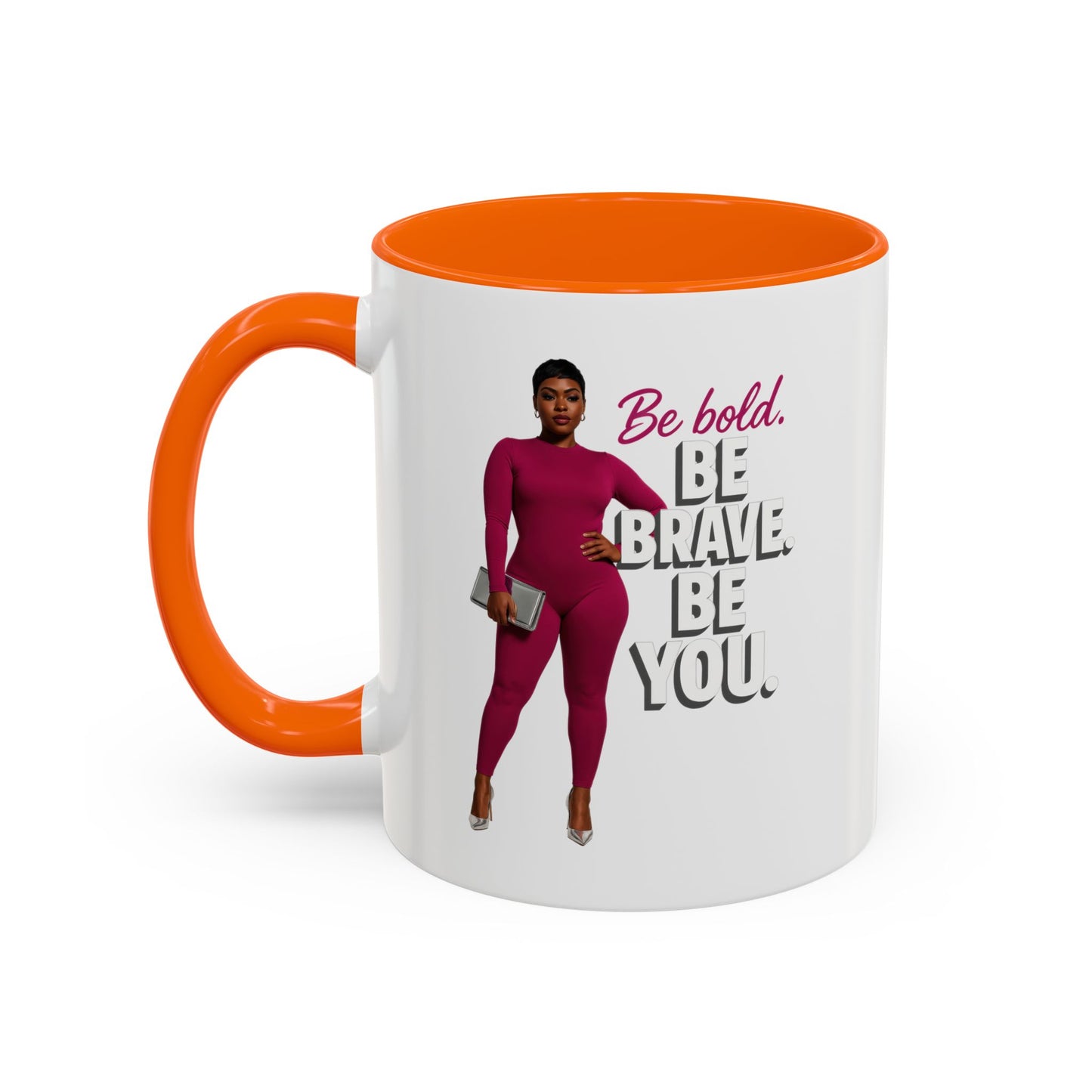 Bold Inspiration Coffee Mug - Empowerment Gift, Motivational Mug, Self-Love Decor, Office Essentials, Unique Gift Idea