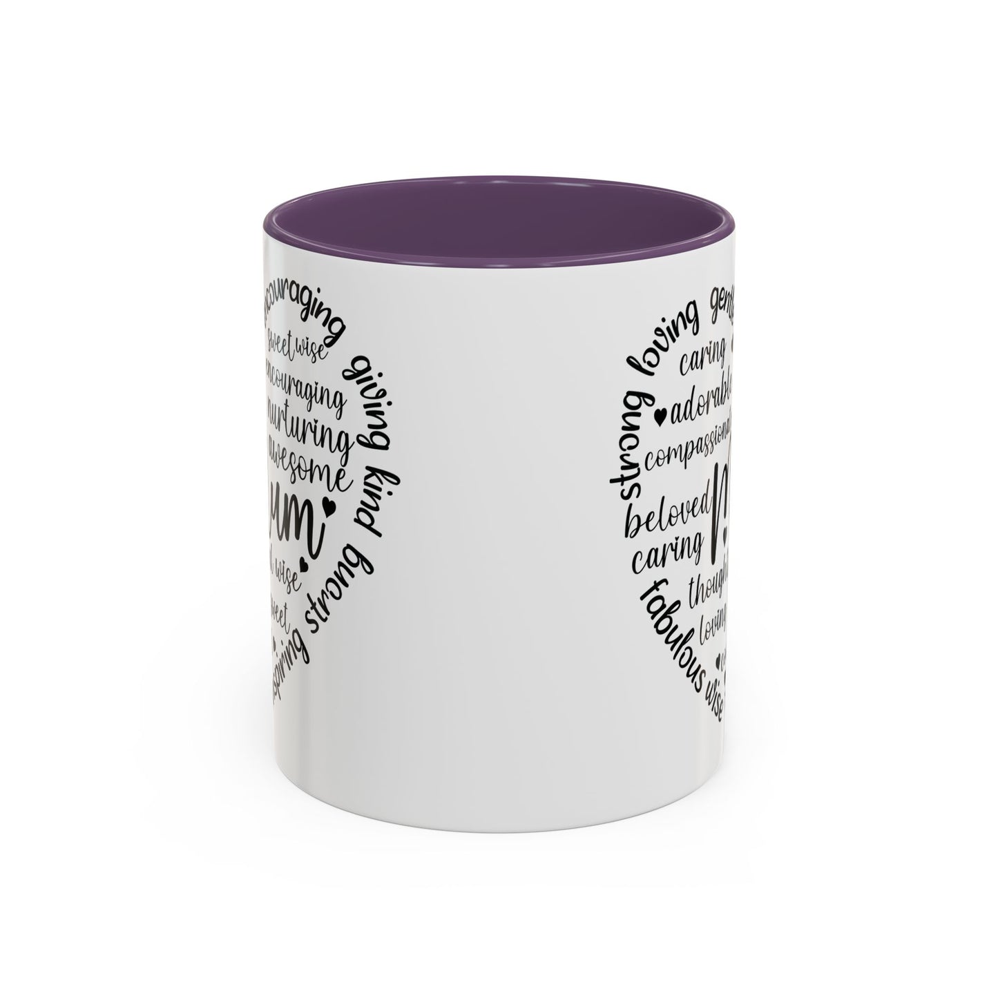 Inspirational Mum Coffee Mug - Perfect Gift for Mother’s Day, Birthdays, or Just Because, Unique Black Accent Mug