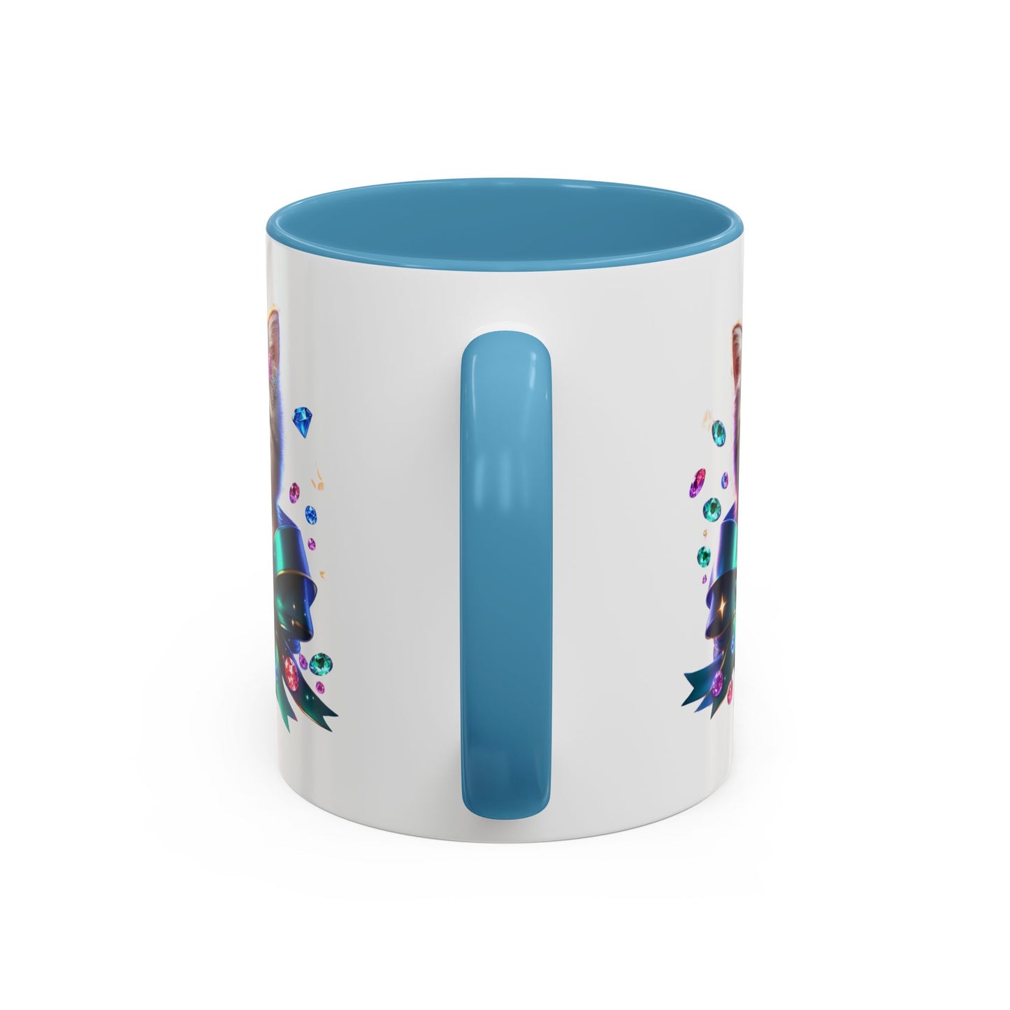 Cute Cat Accent Mug - Perfect Gift for Cat Lovers, Animal Enthusiasts, Birthdays, Housewarmings, Pet Adoption Celebrations