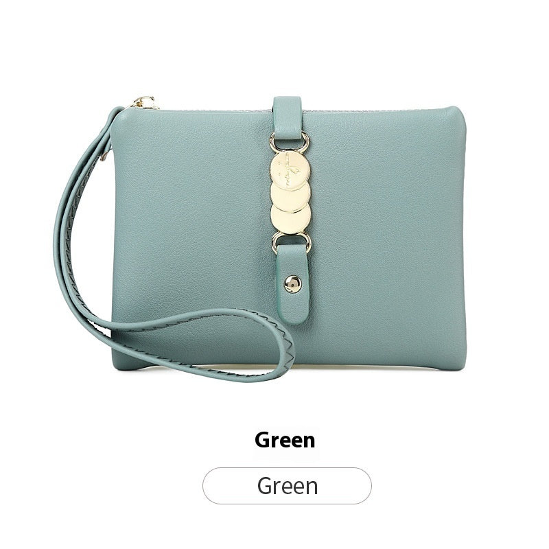 Large Capacity Versatile Trendy Multi-functional Short Soft Leather Wallet Store Hive UNIjuntos