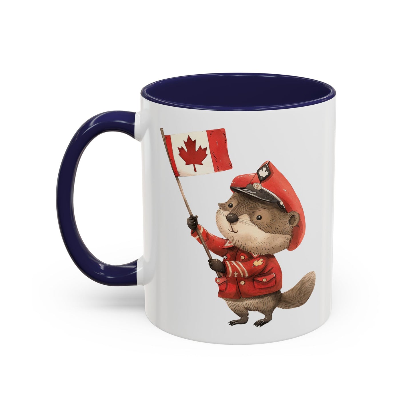 Adorable Canadian Beaver Coffee Mug | Cute Animal Lover Gift, Canada Day Celebration, Home Decor, Fun Office Mug, Tea Lover