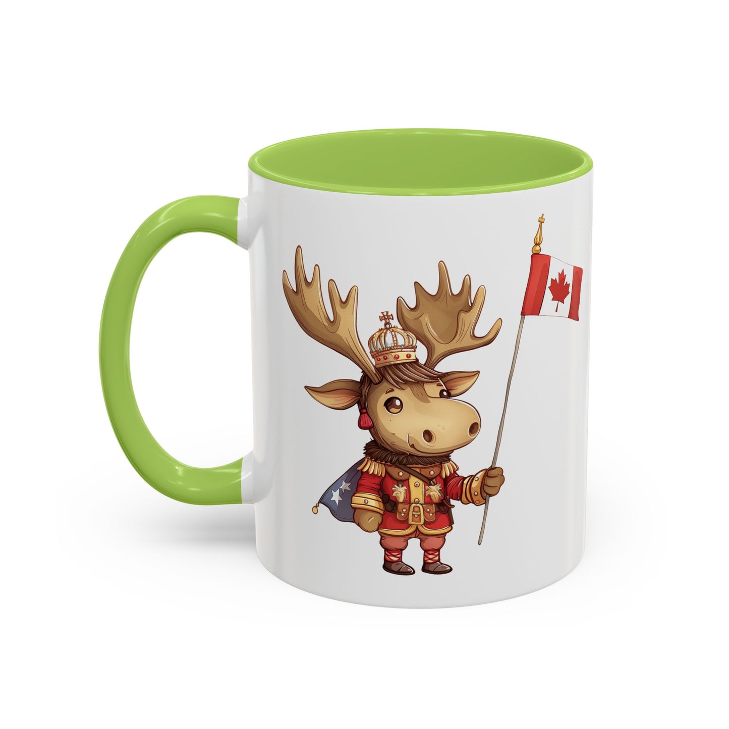 Canada Moose Accent Coffee Mug, Funny Moose Mug, Canadian Gift, Cute Animal Mug, Canada Day Mug, Holiday Coffee Cup
