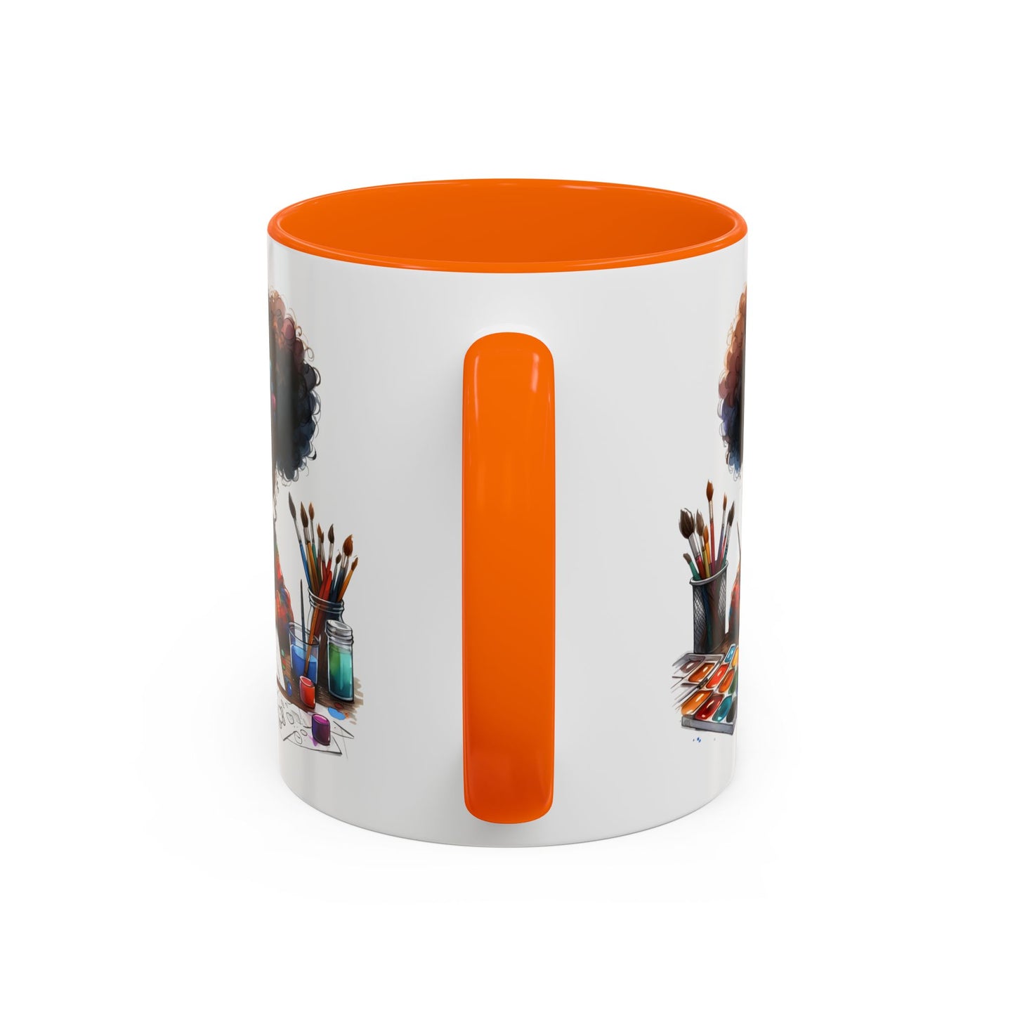 Creative Artist Coffee Mug, Colorful Art Mug, Gift for Artists, Studio Mug, Hot Beverage Cup, Unique Drinkware