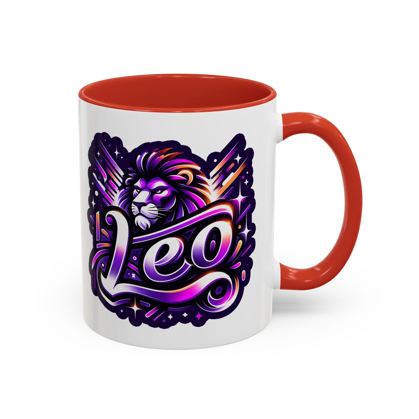 Vibrant Zodiac Leo Coffee Mug, Astrology Gift, Personalized Mug for Leo, Birthday Gift, Unique Home Décor
