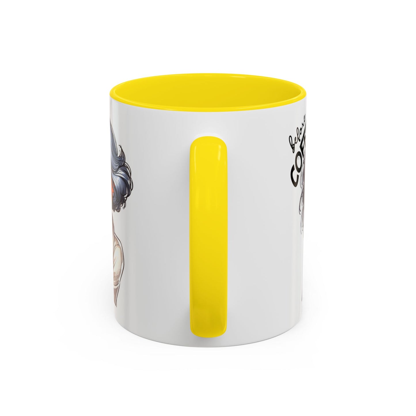 Fully Caffeinated Accent Mug - Fun Coffee Cup for Coffee Lovers, Unique Gift for Tea Drinkers, Funny Kitchen Decor, Motivational Mug, [...]