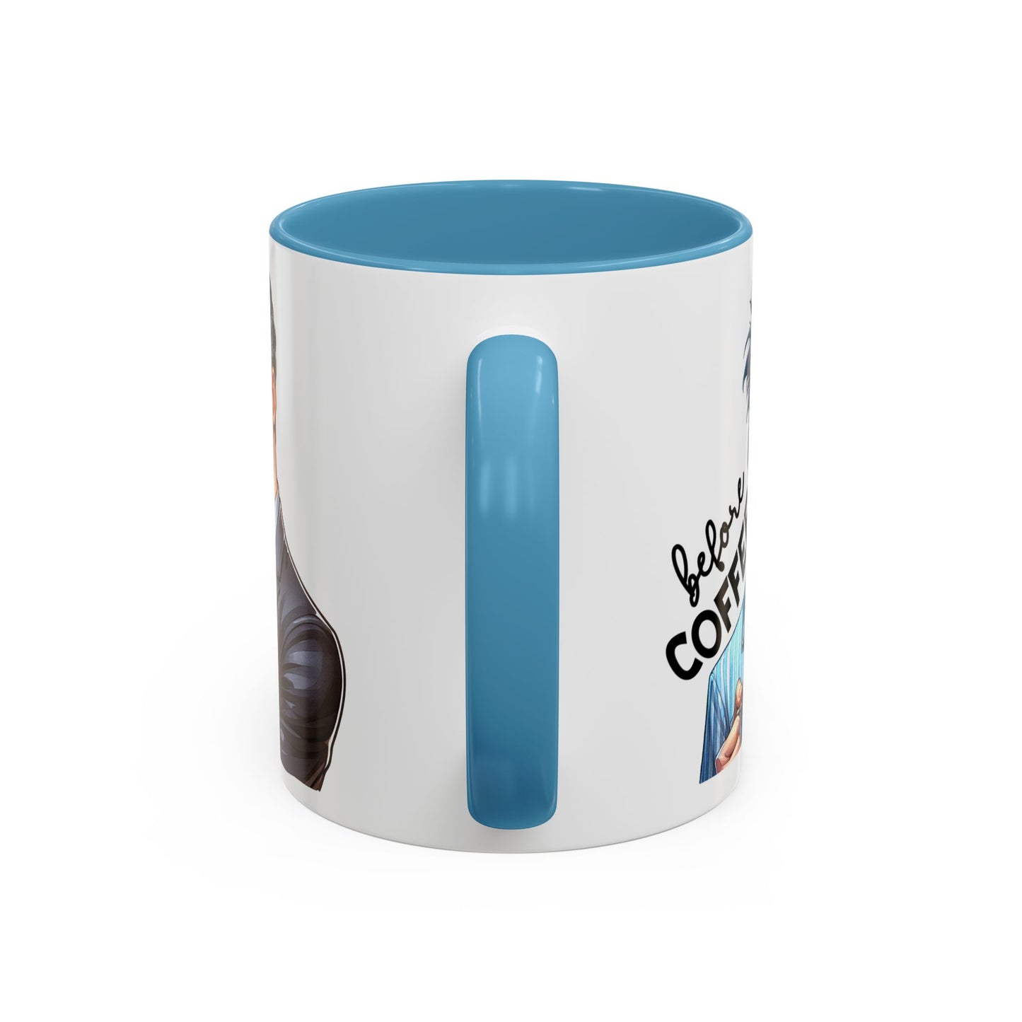 Caffeinated Accent Coffee Mug, Fun Gift for Coffee Lovers, Unique Mug for Home Office, Cool Drinkware for All Occasions!