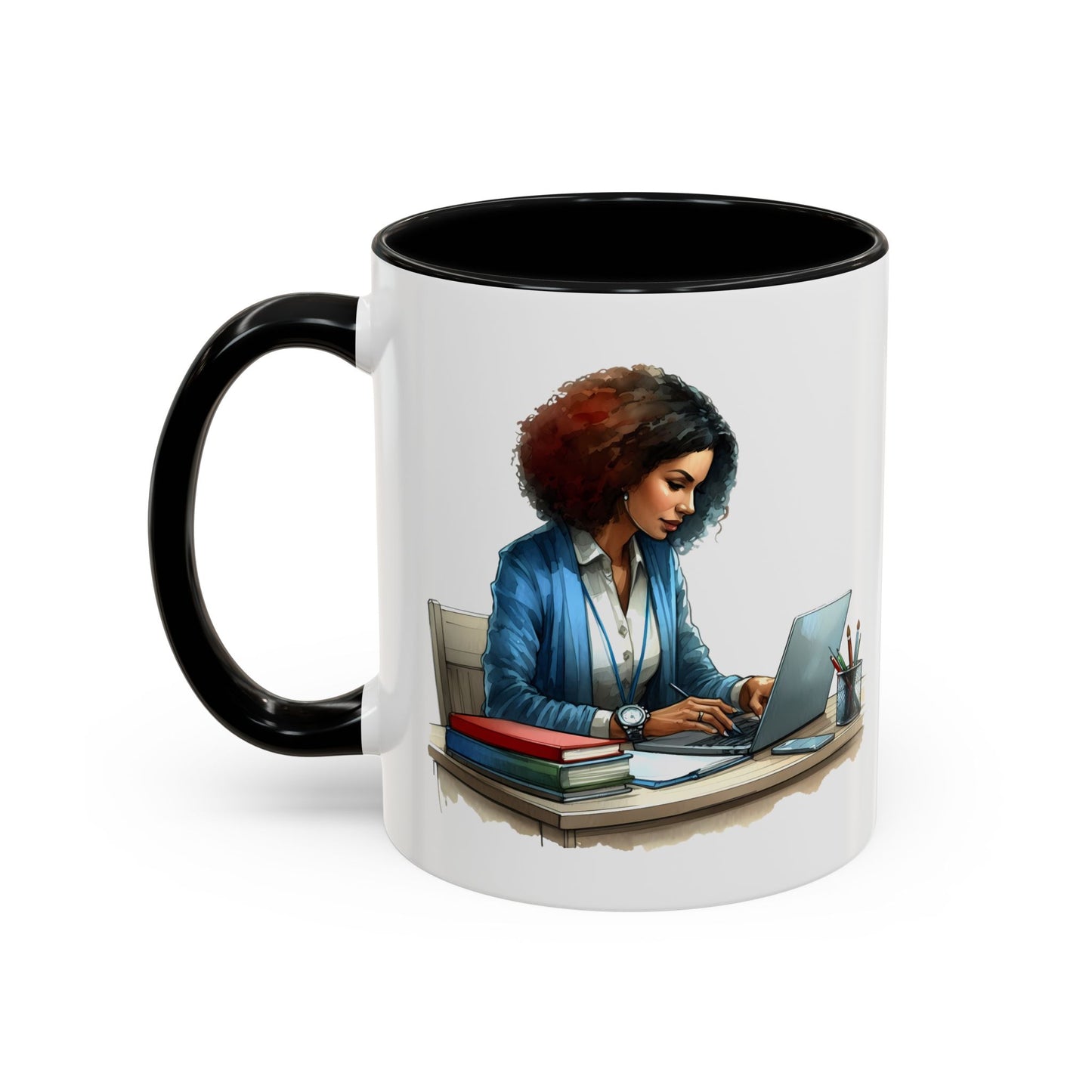 Inspirational Workspace Coffee Mug for Home Office, Motivational Mug for Students, Cozy Gift for Professionals, Unique Desk Accessory