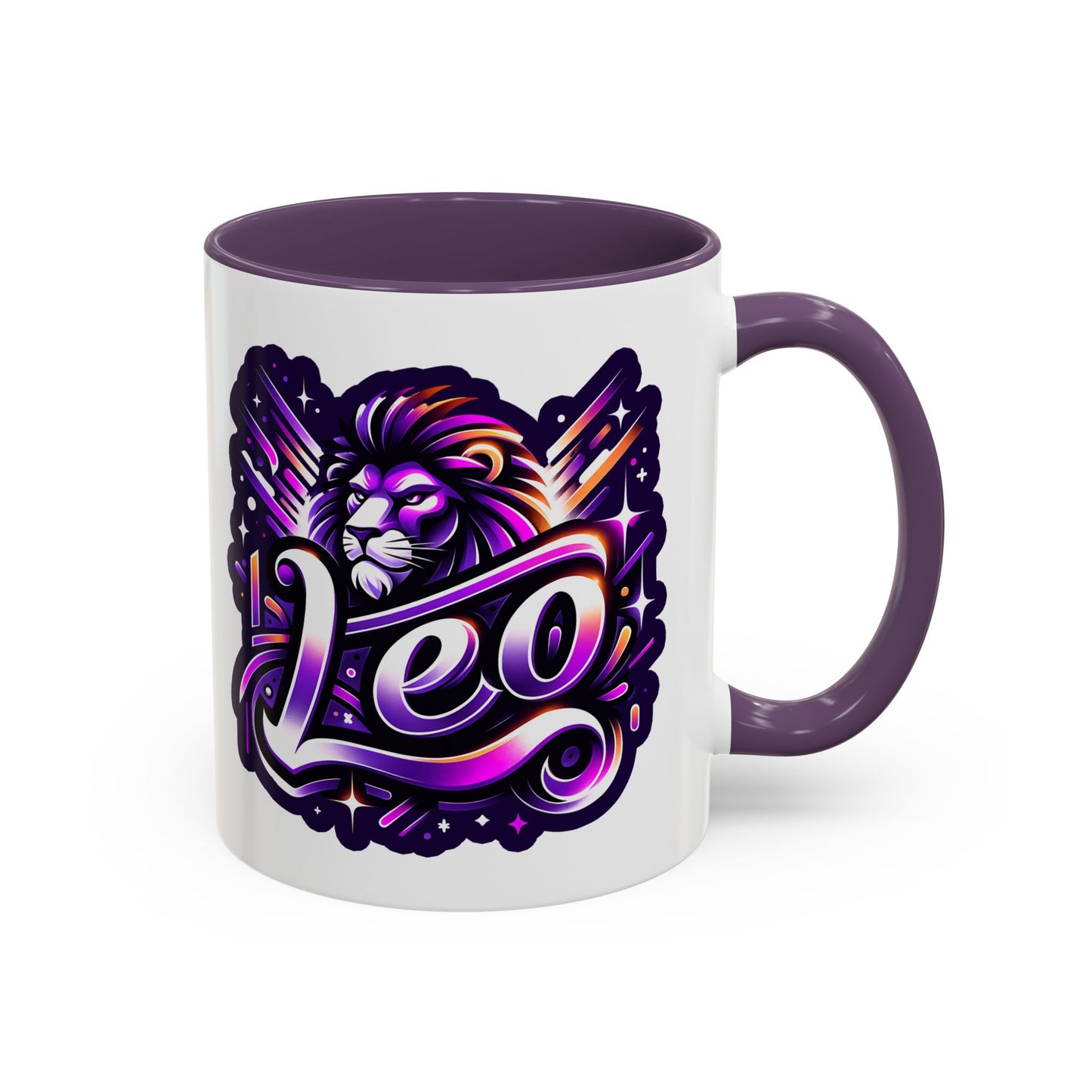 Vibrant Zodiac Leo Coffee Mug, Astrology Gift, Personalized Mug for Leo, Birthday Gift, Unique Home Décor