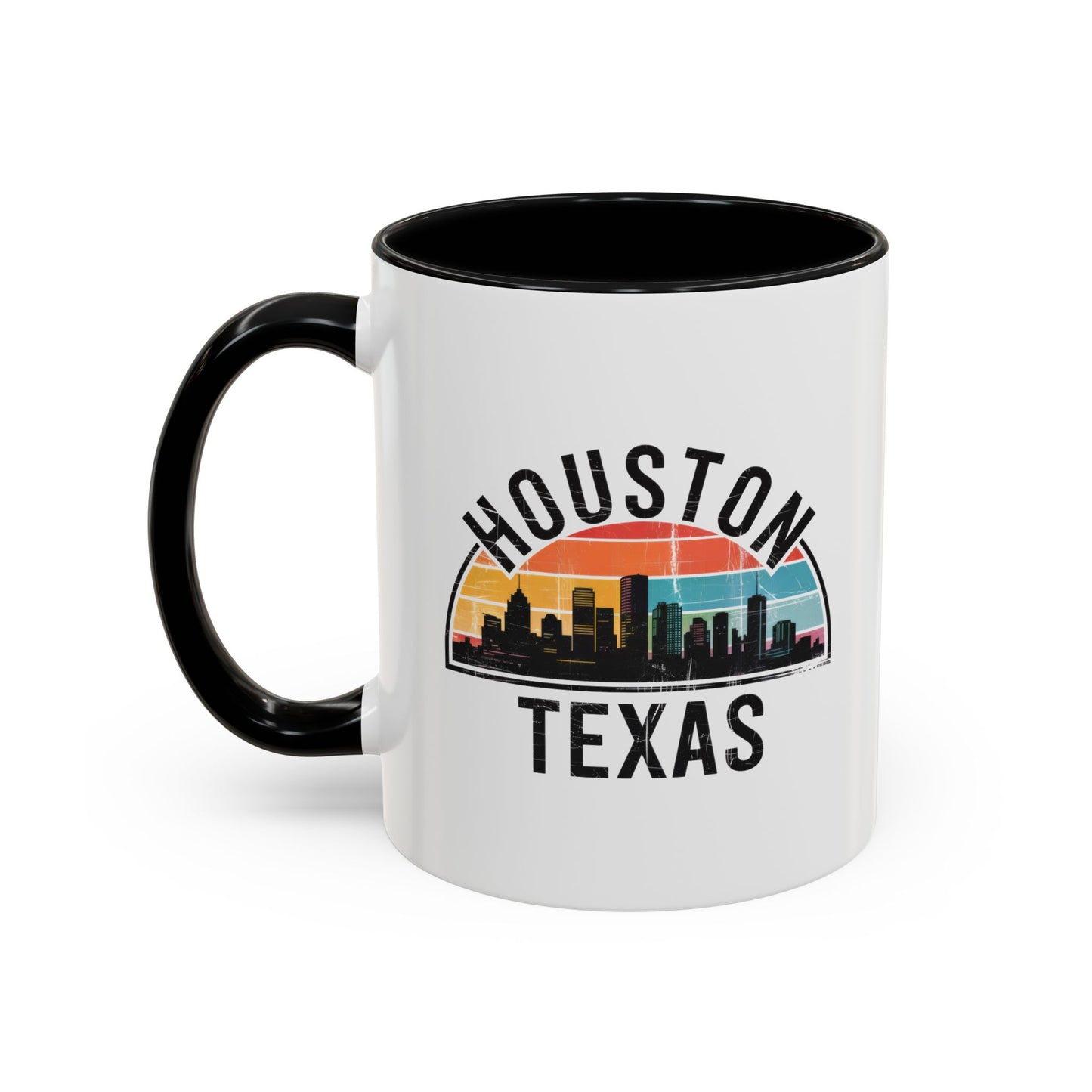 Houston Texas Accent Coffee Mug - Perfect for Souvenir Lovers, Gift for Texas Proud, Travel Mugs, Cityscape Kitchen Decor, Coffee Lovers
