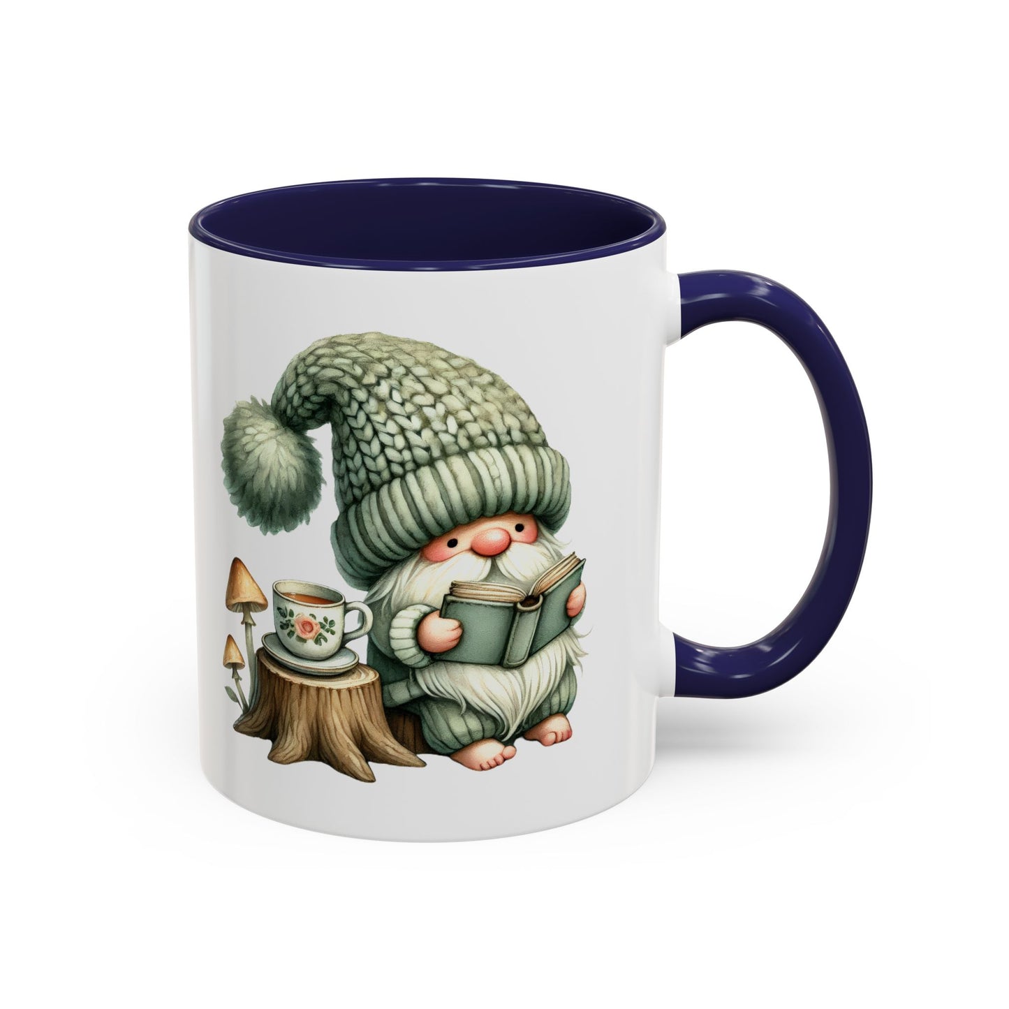 Whimsical Gnome Coffee Mug - Cute Home Decor, Unique Gift for Coffee Lovers, Cozy Vibes, Seasonal Celebrations, Fun Tableware