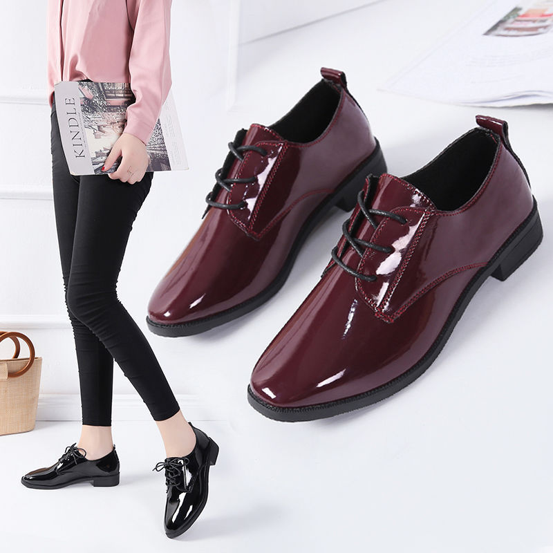 Women's All-match Flat Low Heel Vintage Leather Shoes Store Hive UNIjuntos