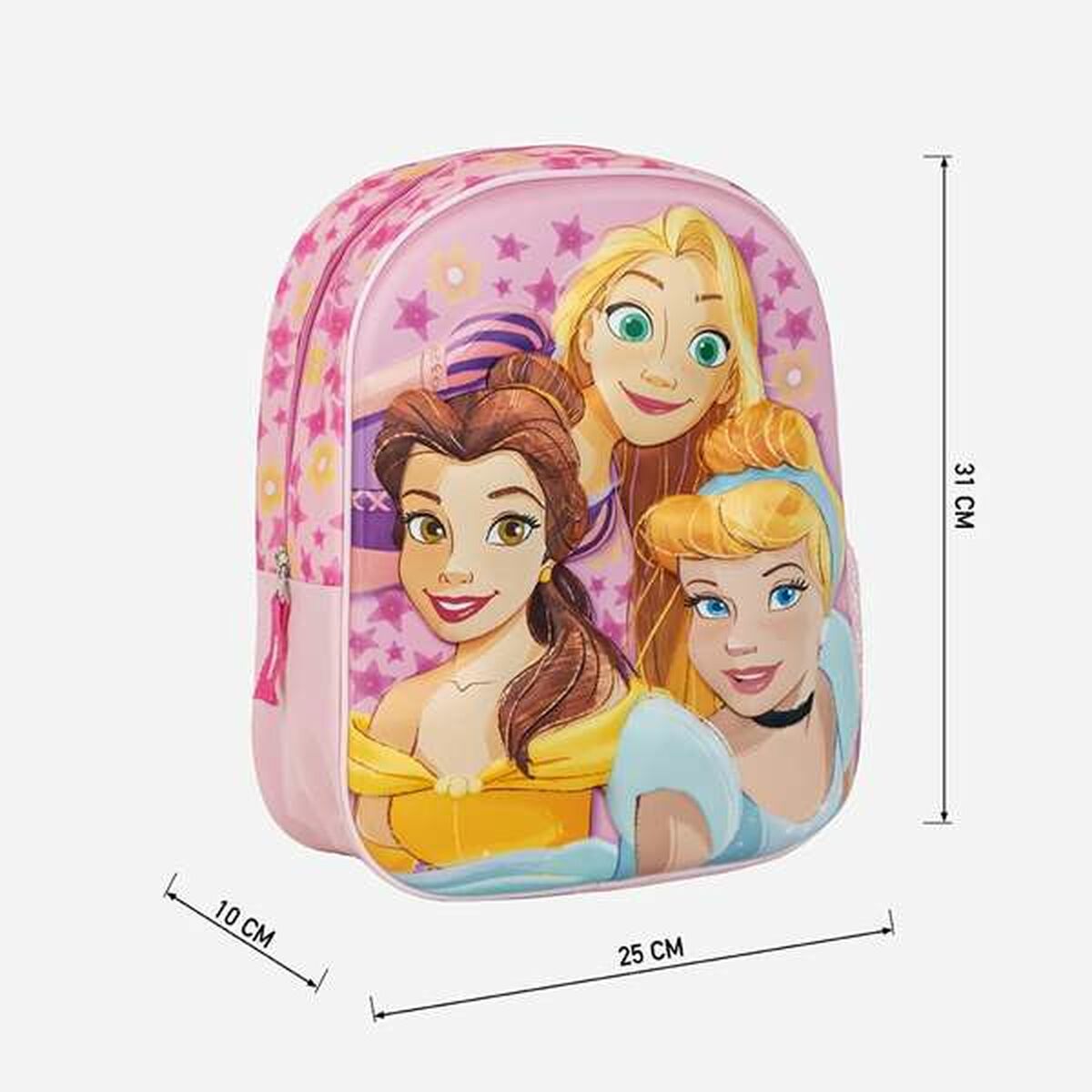 3D School Bag Disney Princess-2