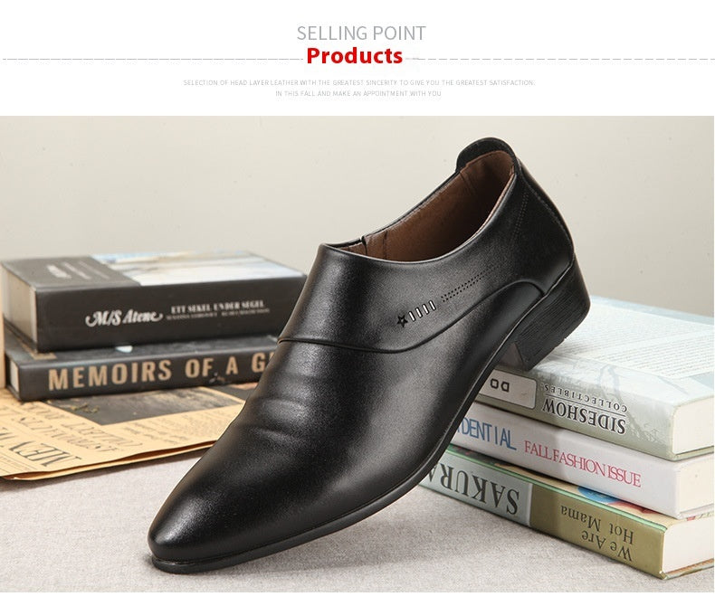 Men's Photo Studio Wedding Photography Casual Leather Shoes