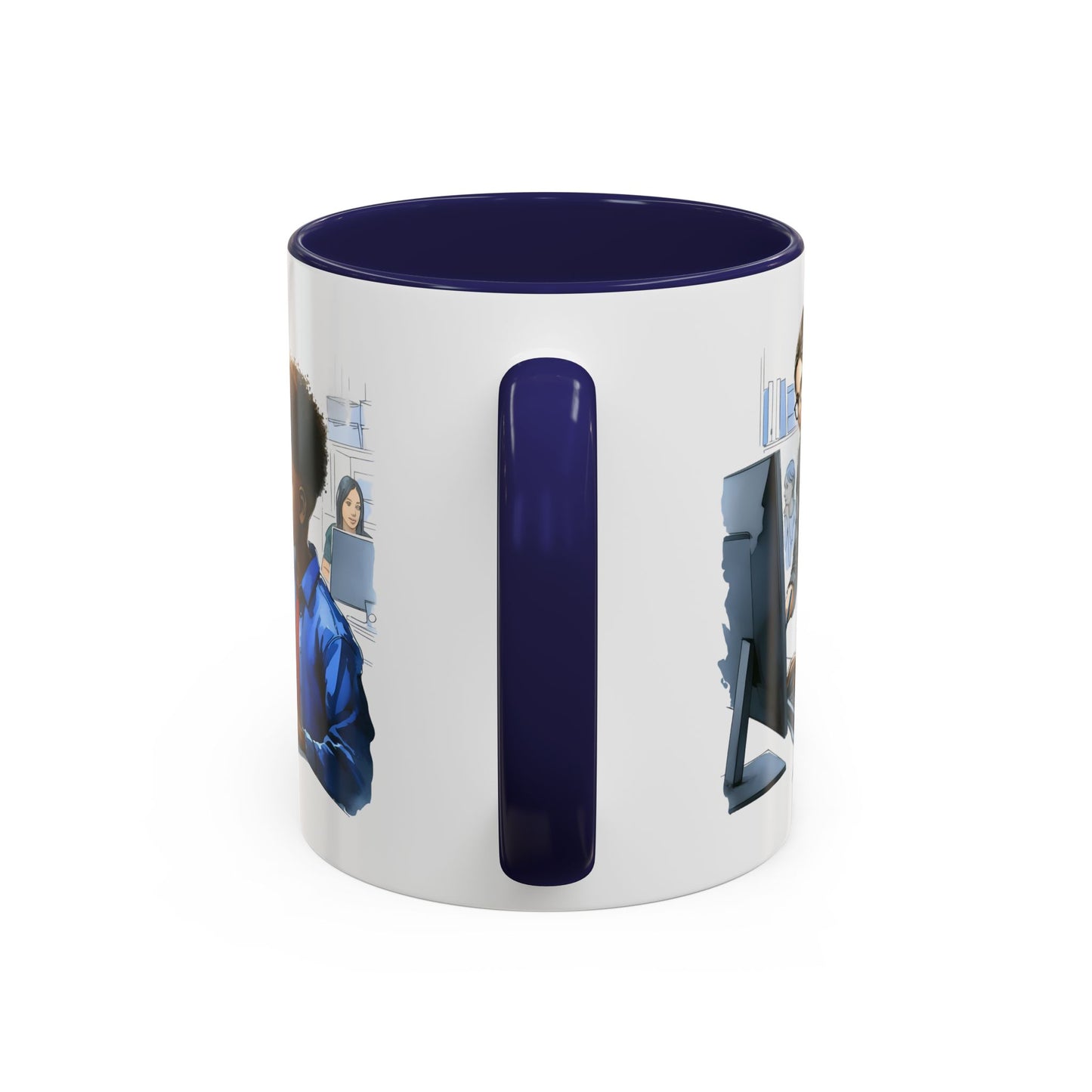 Empowering Desk Coffee Mug with Inspirational Design, Work Mug, Office Decor, Motivational Gift, Teacher Appreciation