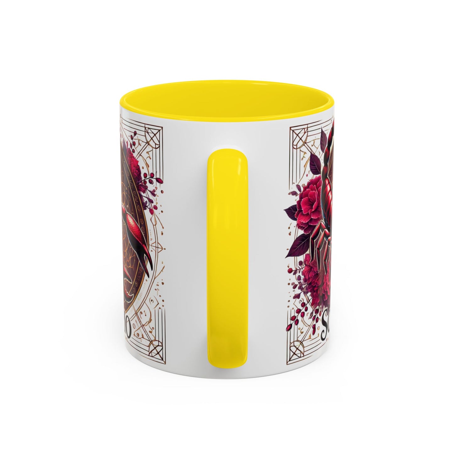 Scorpio Zodiac Accent Coffee Mug - Astrology Gift for Scorpios