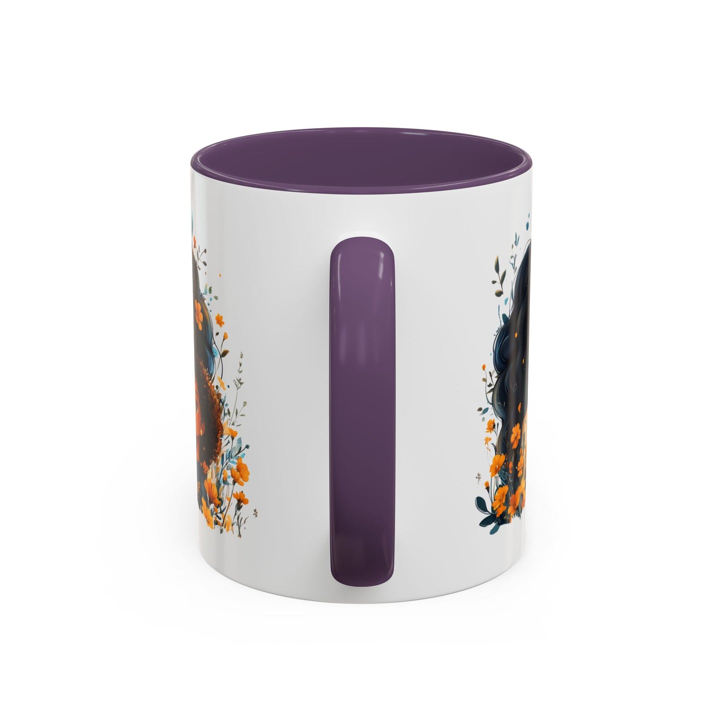 Floral Mom and Daughter Coffee Mug, Mother's Day Gift, Family Bonding, Tea Cup, Inspirational Mug, Cozy Drinkware