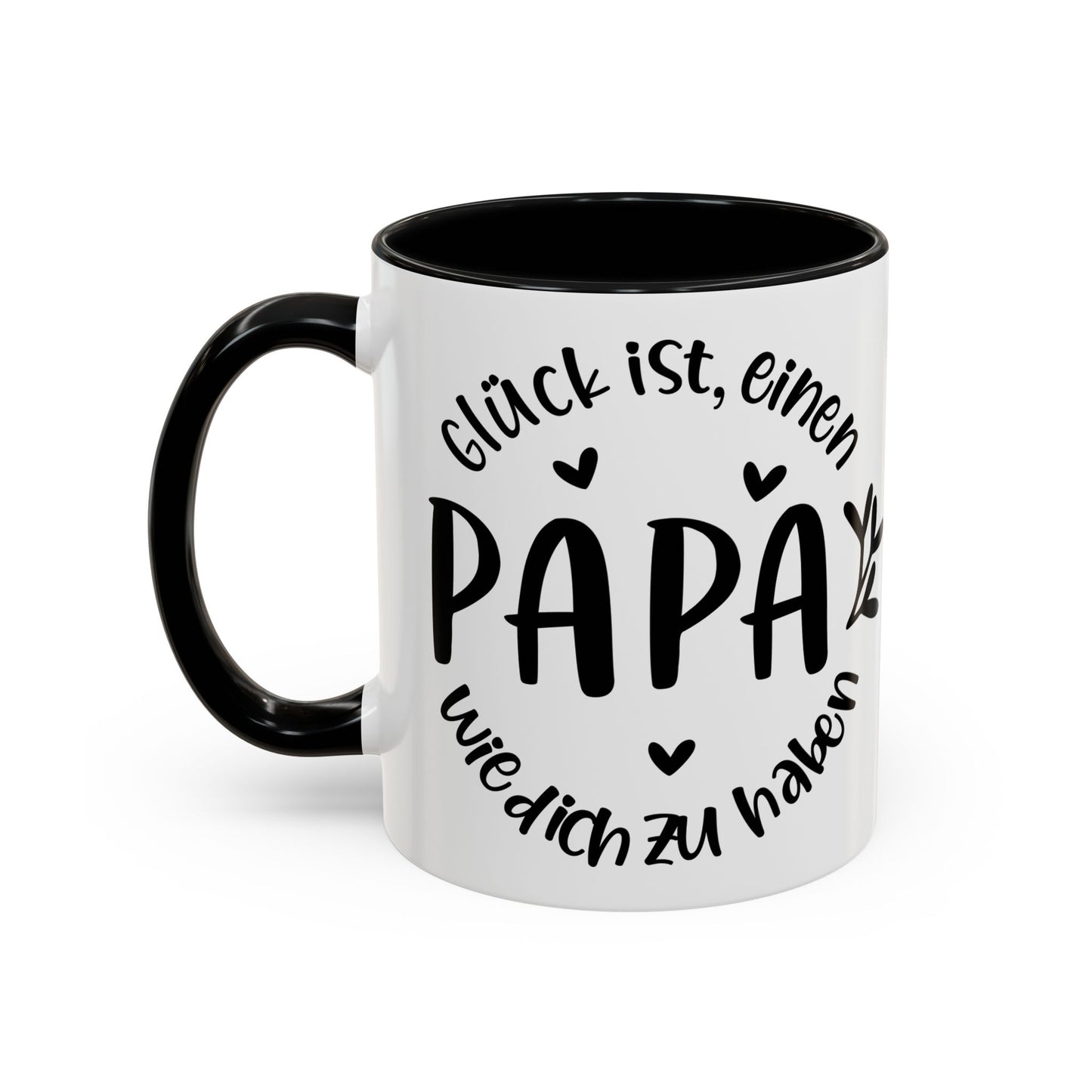 Father's Day Accent Coffee Mug - Perfect Gift for Dad, Funny Coffee Cup, Customizable Mug, Gifts for Papa, Unique Kitchenware