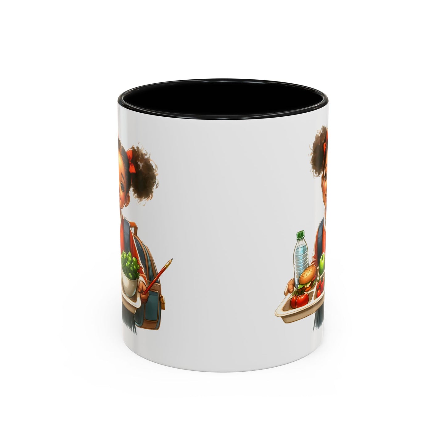 Happy Kids Accent Coffee Mug - Fun Drinkware for Home, School, Nursery, Gifts, Birthday, Holidays, Cute Design