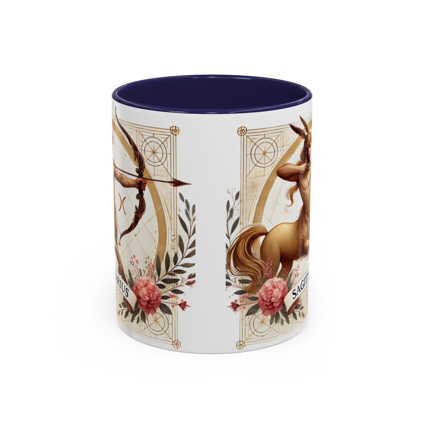 Sagittarius Accent Coffee Mug – 11oz & 15oz – Zodiac Inspired Gift for Astrology Lovers