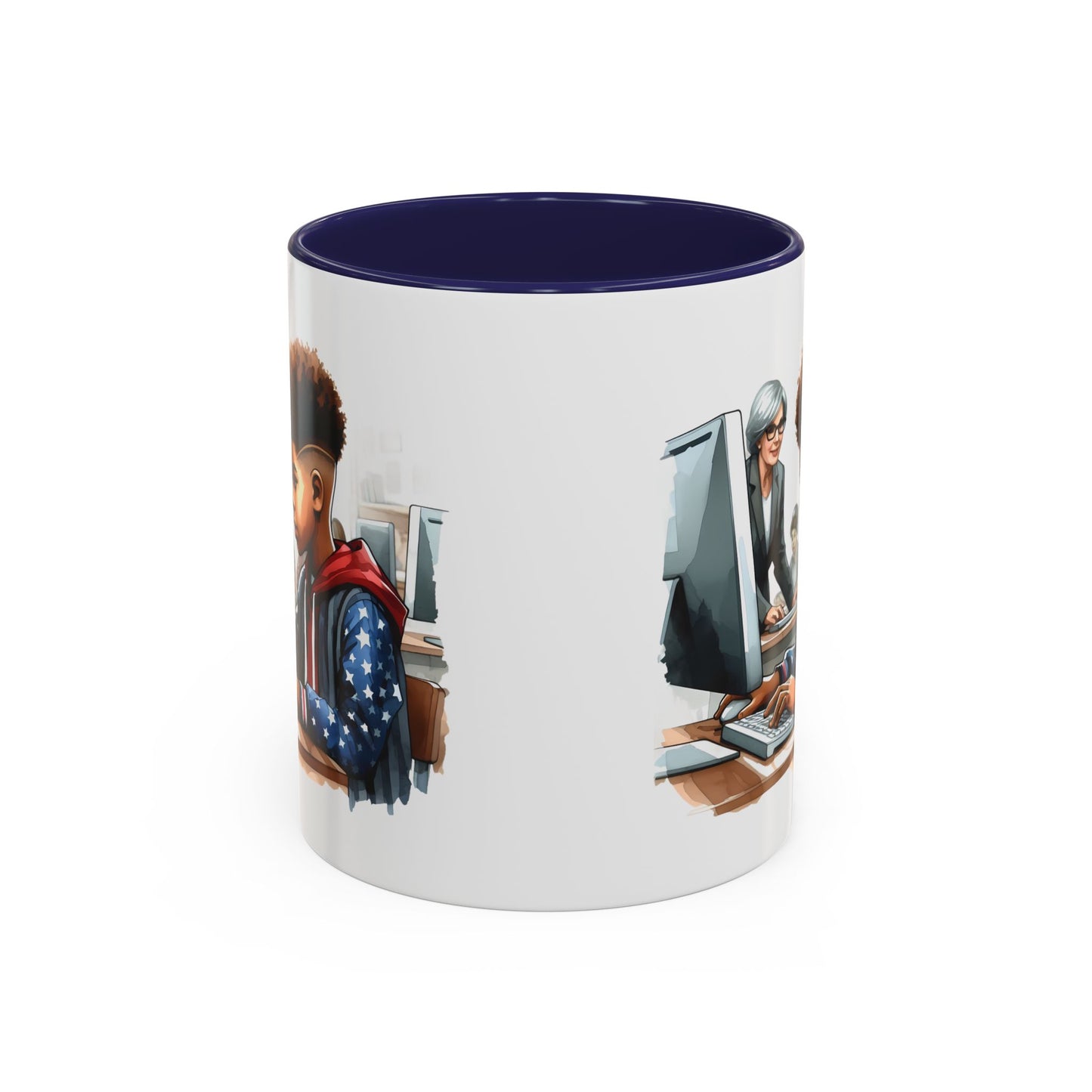 Creative Office Accent Coffee Mug - Perfect for Work, Study, Home Office, Gifts, Teacher Appreciation, Graduation