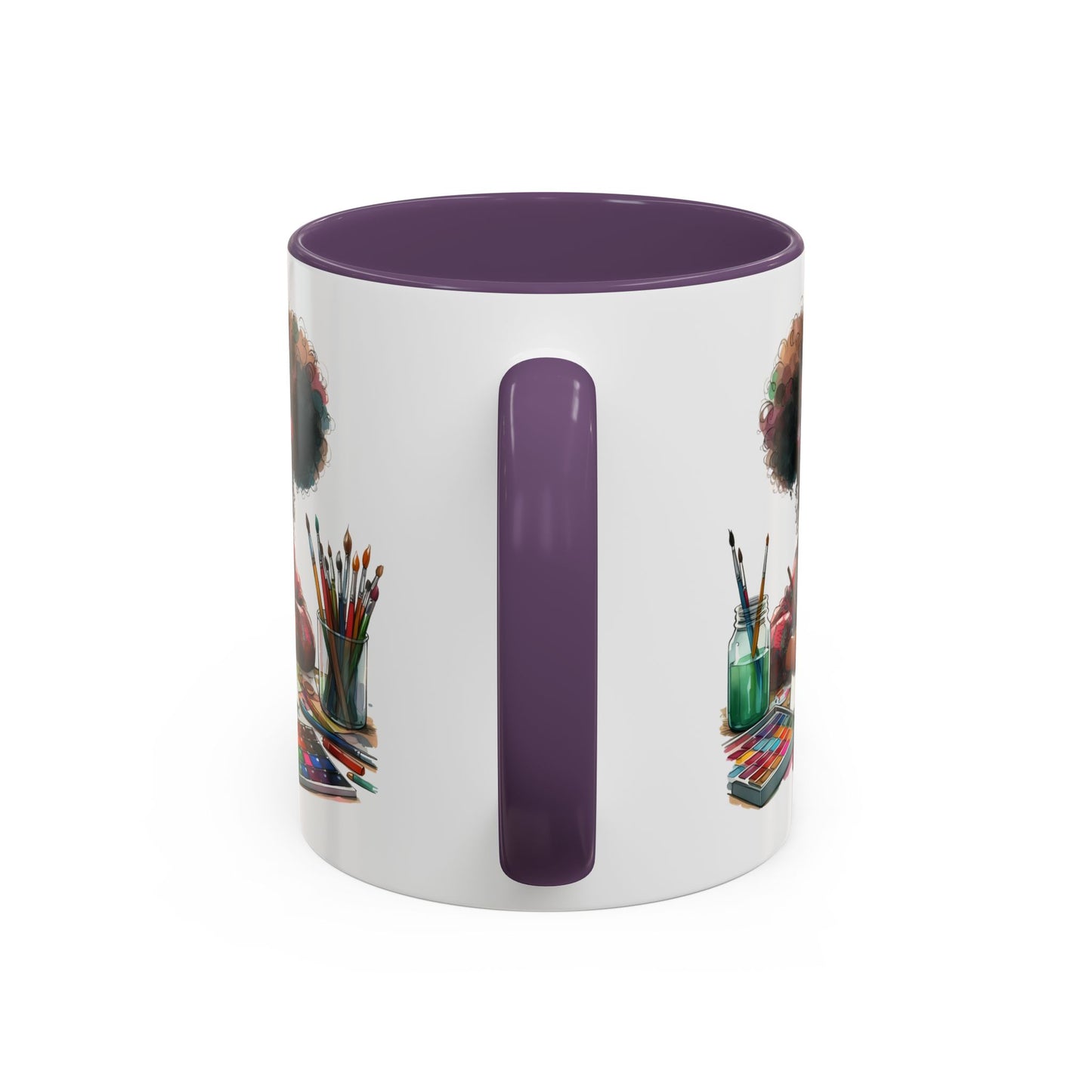 Creative Kids Coffee Mug, Art Mug, Colorful Mug, Cute Kids Mug, Gift for Artists, Unique Drinkware