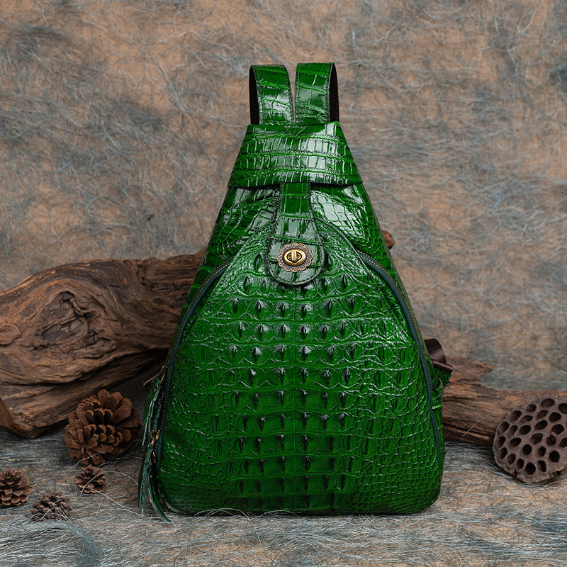 New Vintage Embossed Shoulder Bag