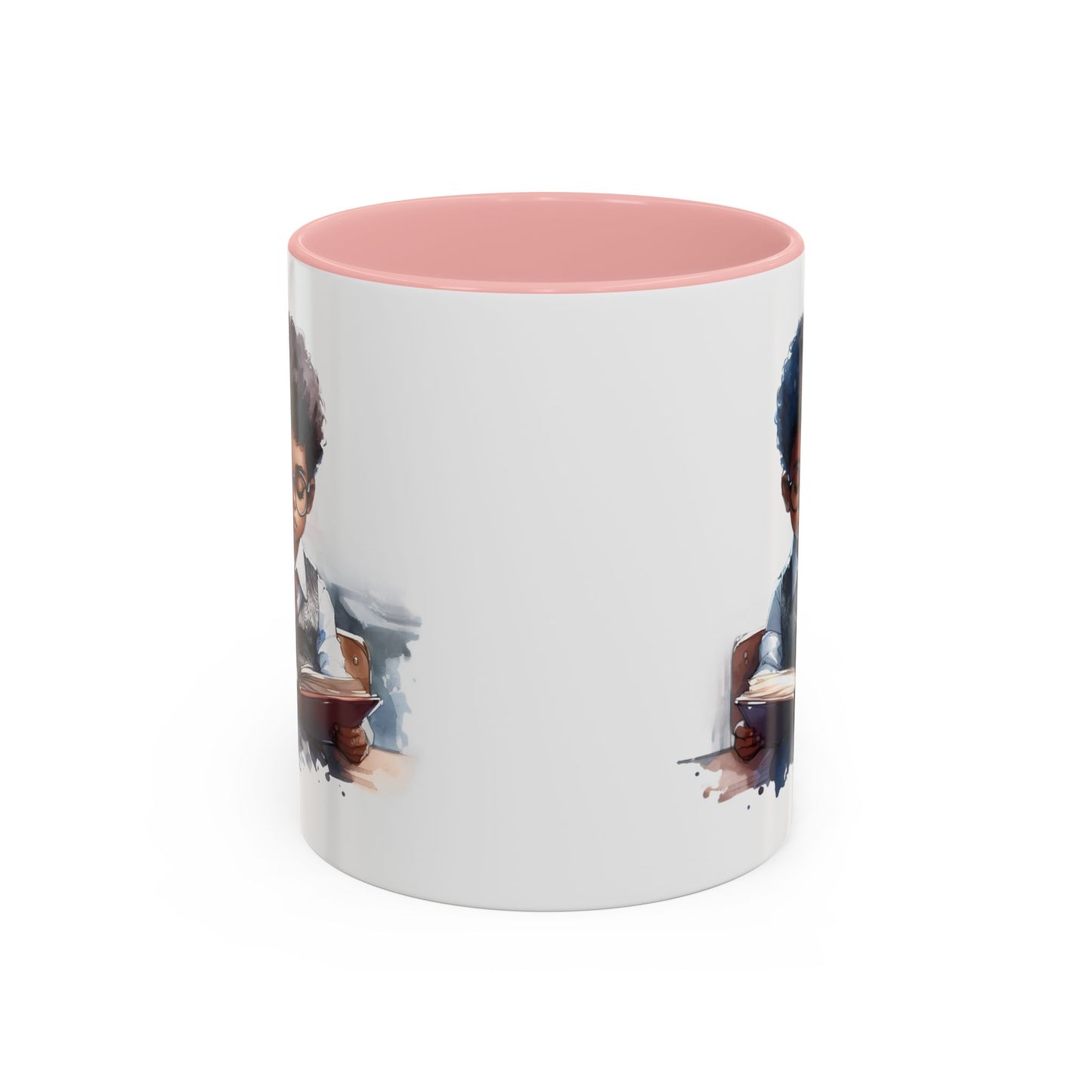 Whimsical Character Coffee Mug, Inspirational Mug, Gift for Readers, Unique Art Mug, Personalized Coffee Cup