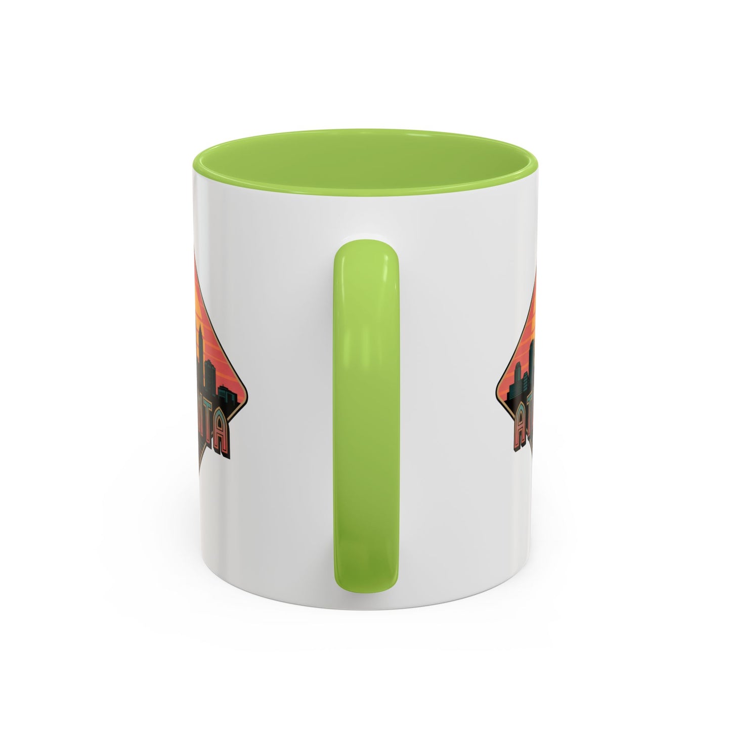 Atlanta Skyline Accent Coffee Mug, Unique Gift for Coffee Lovers, Home Decor, Travel Souvenir, Urban Style Mug