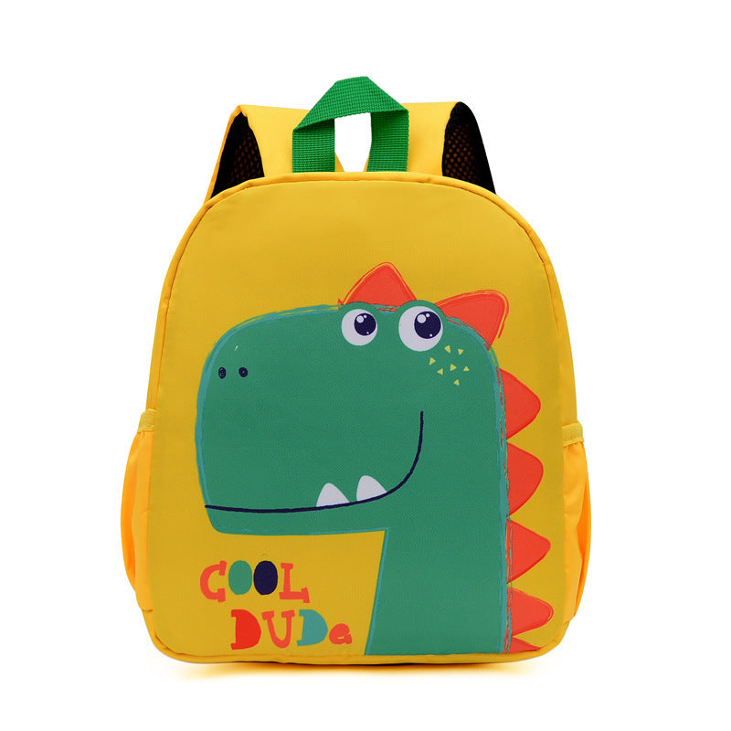 Kindergarten Men's And Women's Burden Reduction Decompression Anti-lost Fashion All-match School Bag Cartoon Student Schoolbag Wholesale Store Hive UNIjuntos