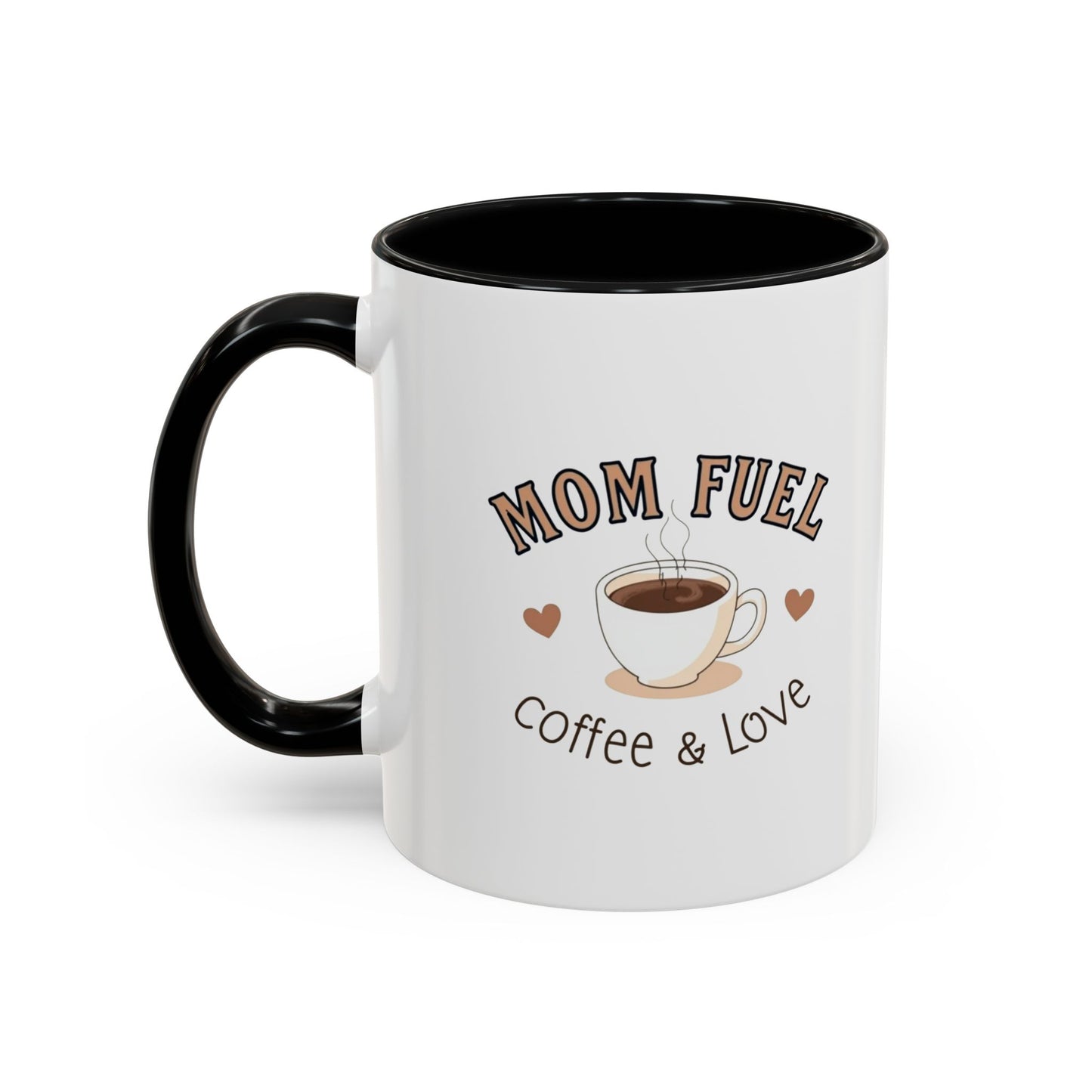 Mom Fuel Coffee Mug - Perfect Gift for Coffee Lovers, Mothers' Day, Birthday, Home Office, Ceramic Mug