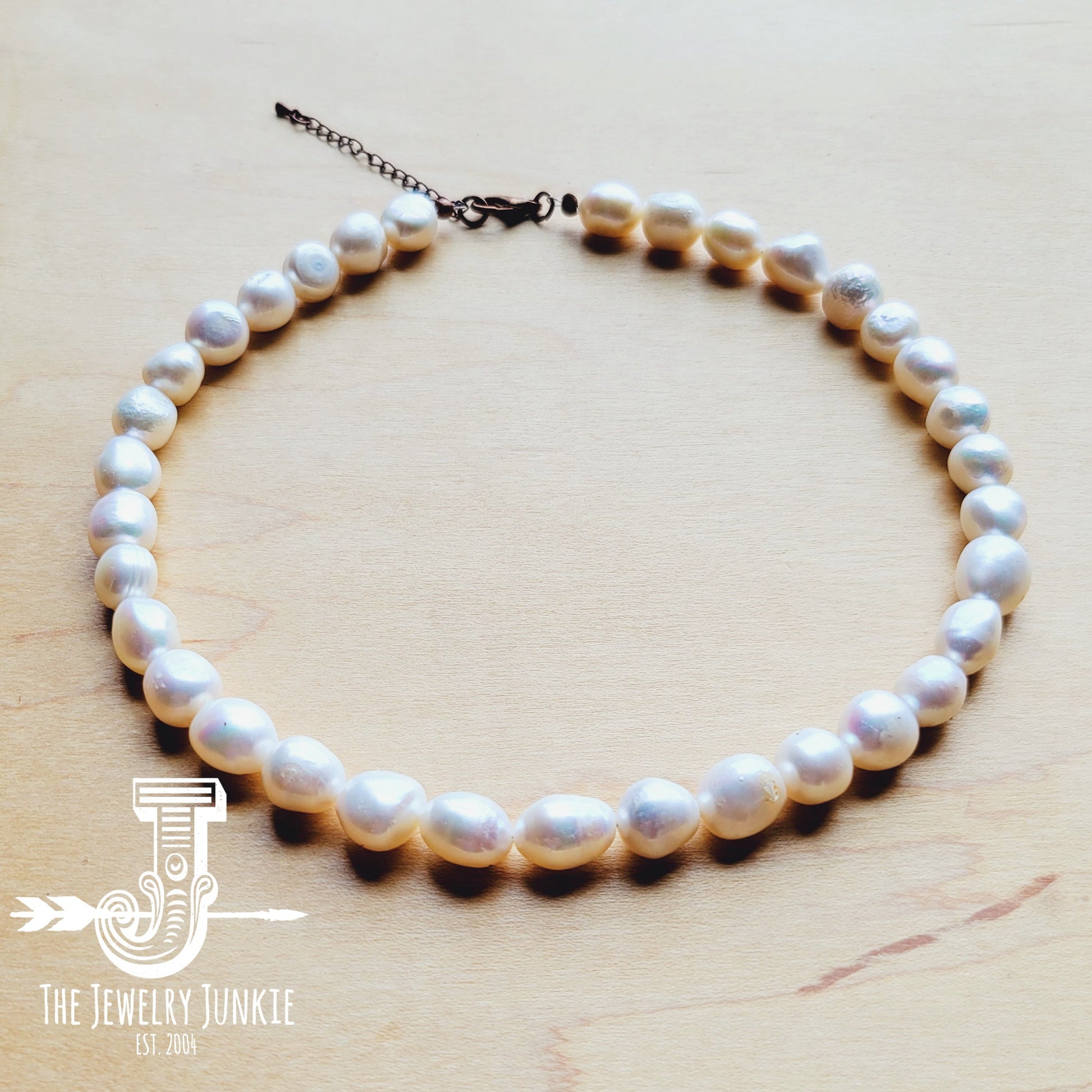 Genuine Freshwater Pearl Collar Necklace Wedding Collection 258g-3