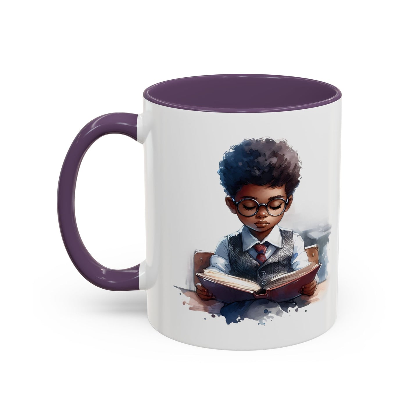 Whimsical Character Coffee Mug, Inspirational Mug, Gift for Readers, Unique Art Mug, Personalized Coffee Cup