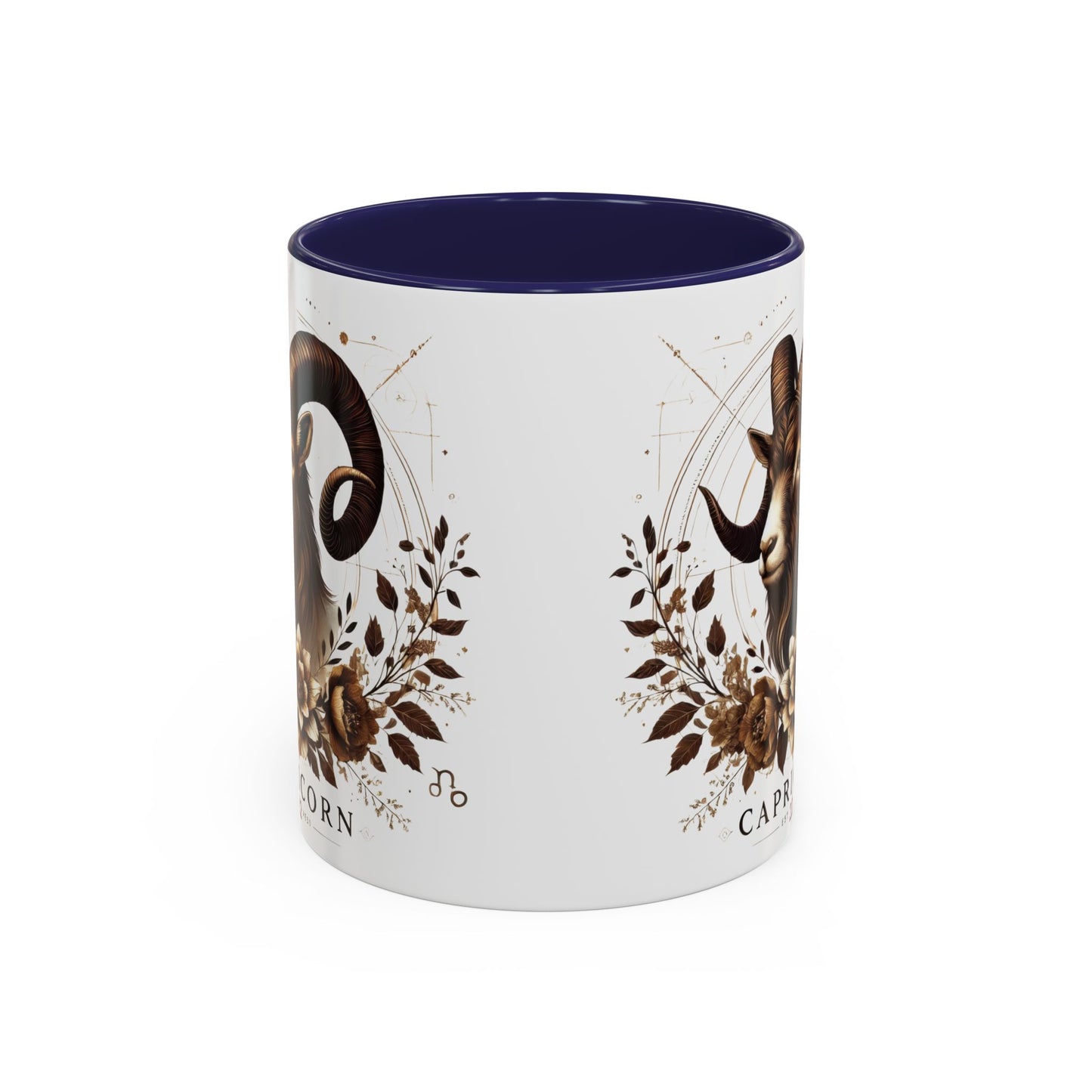 Capricorn Zodiac Coffee Mug - Elegant Astrological Design for Astrology Lovers