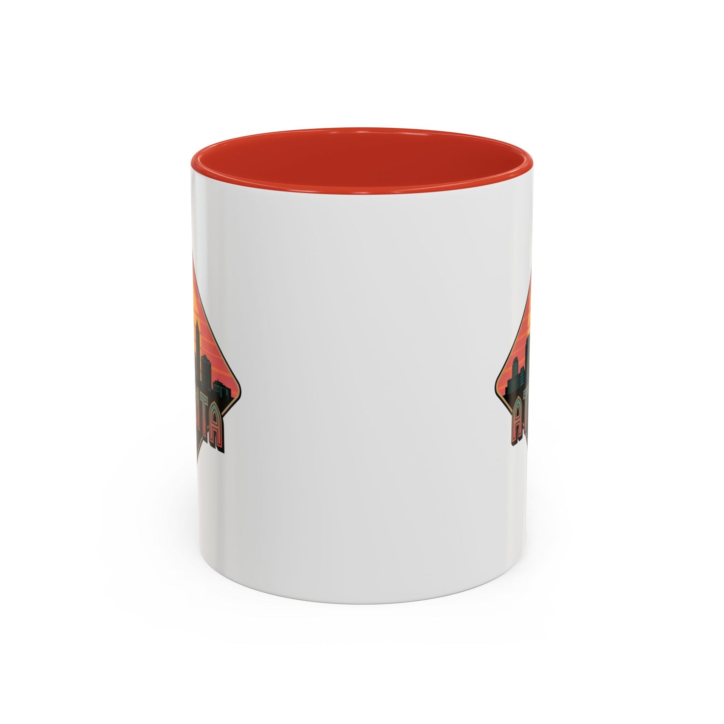 Atlanta Skyline Accent Coffee Mug, Unique Gift for Coffee Lovers, Home Decor, Travel Souvenir, Urban Style Mug