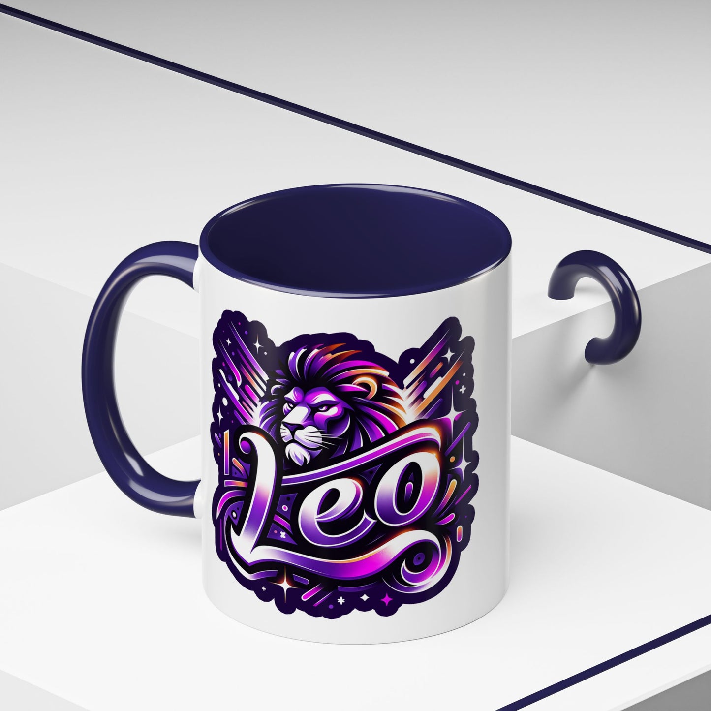 Vibrant Zodiac Leo Coffee Mug, Astrology Gift, Personalized Mug for Leo, Birthday Gift, Unique Home Décor
