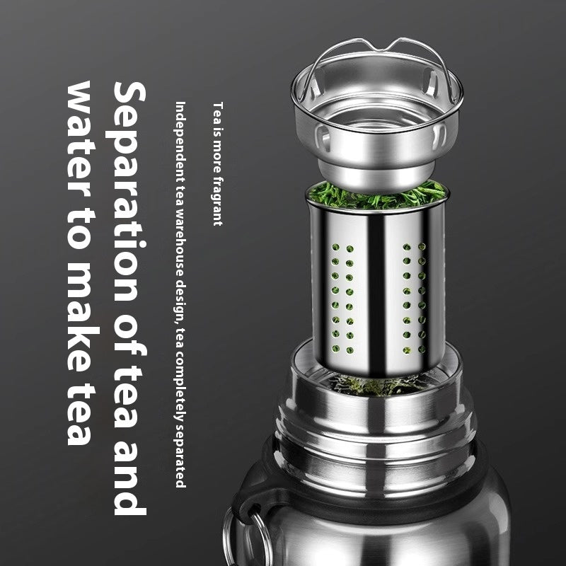 316 Stainless Steel Liner Vacuum All-steel Thermal Pot