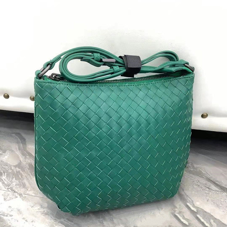 New Pure Sheepskin Hand-woven Bag