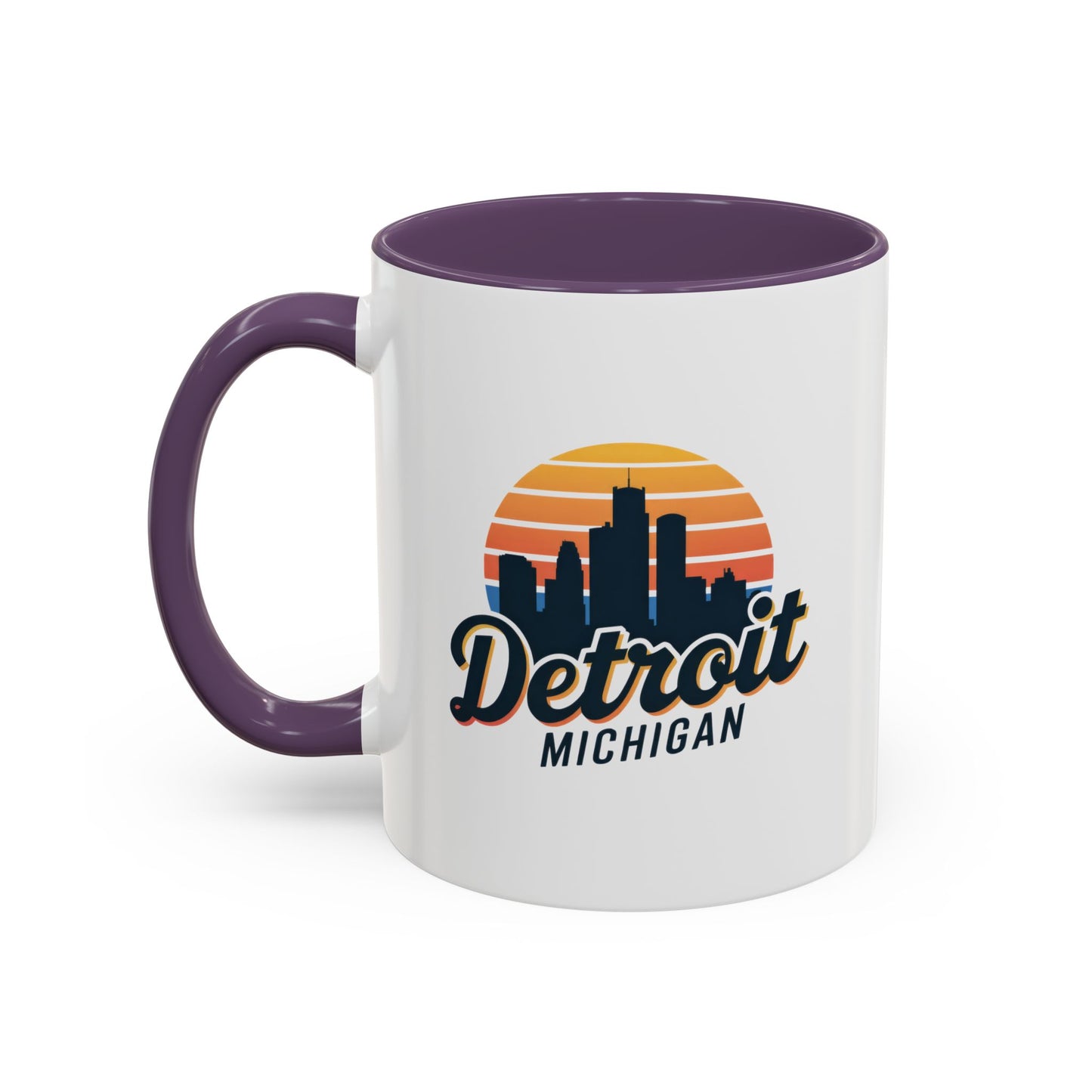 Detroit Skyline Coffee Mug - Perfect for Home, Gifts, Office Decor, Travel, Sunsets